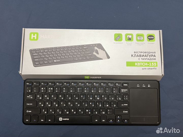 Клавиатура беспроводная с тачпадом