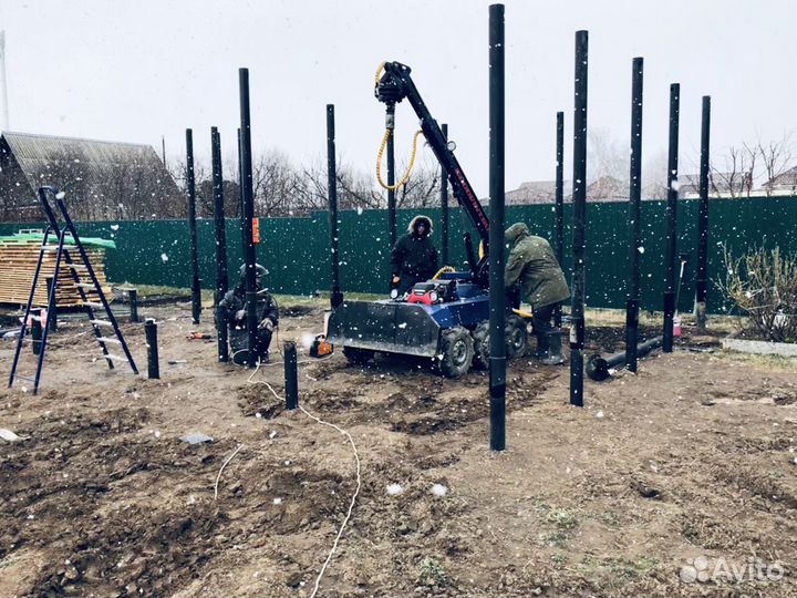 Винтовые сваи под ключ в Карабаново