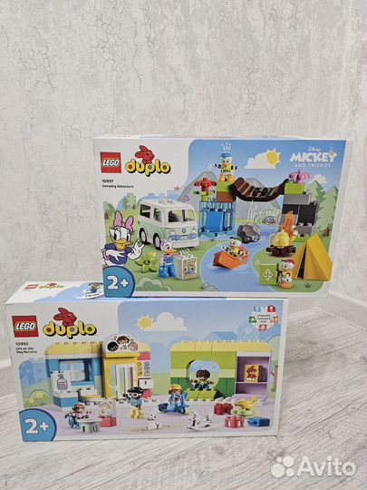 Lego duplo 2+ 10997 и 10992. Новые