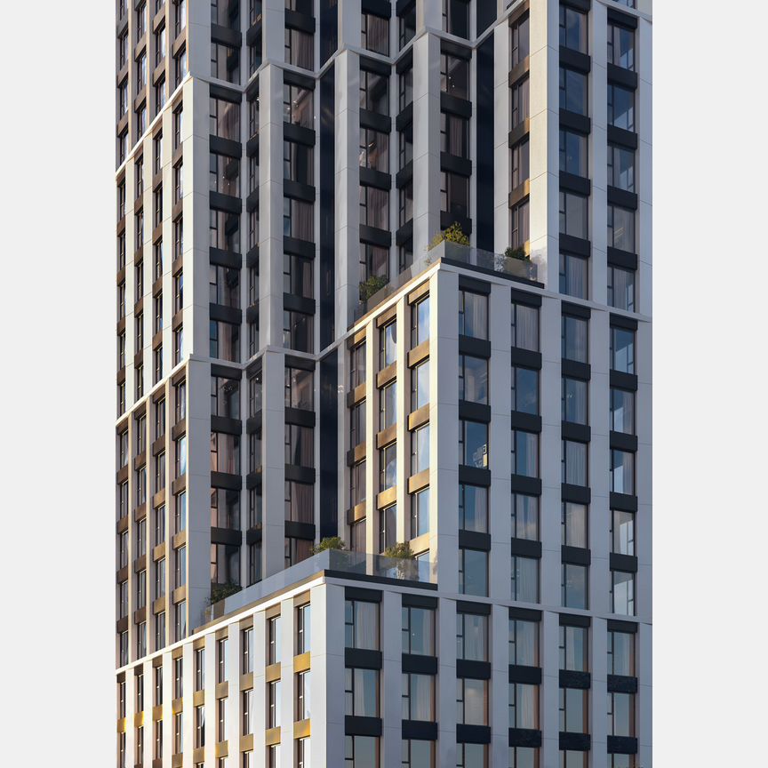 3-к. квартира, 98,8 м², 3/44 эт.