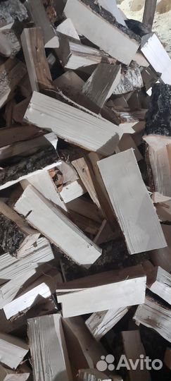 Дрова колотые береза