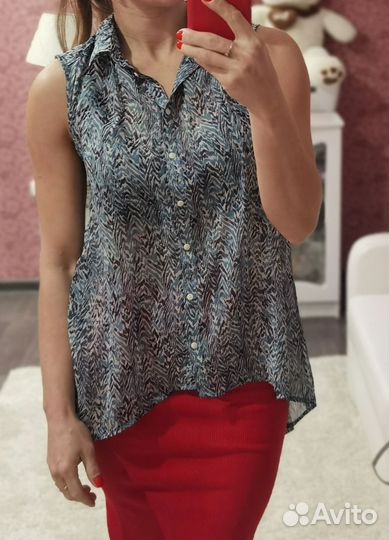 Блузка без рукавов 42 44