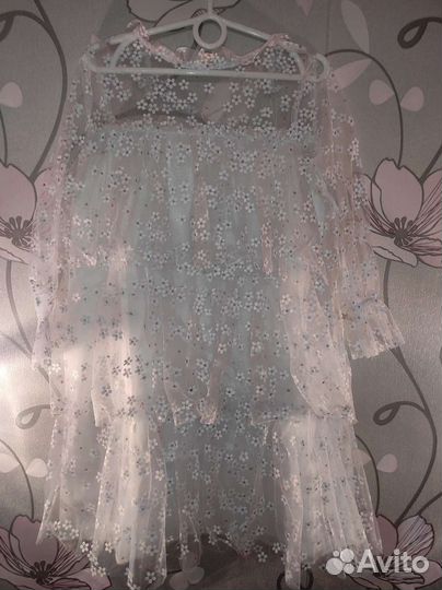 Платье нарядное Ромашка