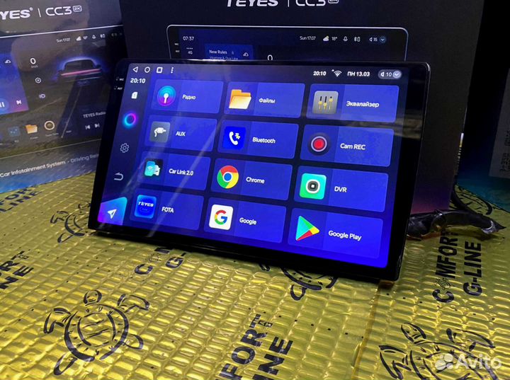 Магнитола на андройде Teyes CC3 2K 3/32