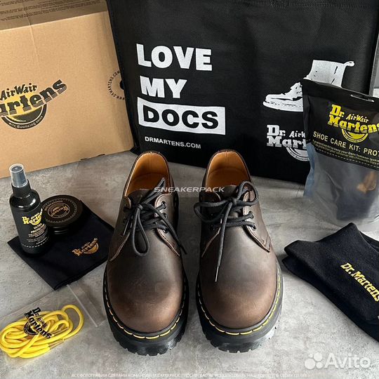 Ботинки Dr Martens 1461 bex лошадиная кожа (полная