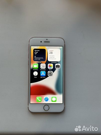 iPhone 6s розовый