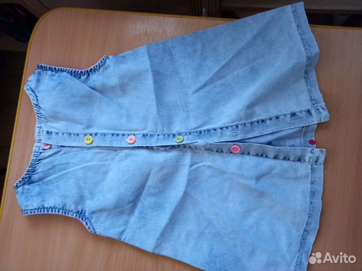 Джинсовое платье