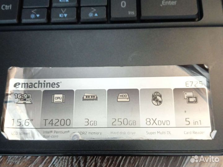 Ноутбук emachines