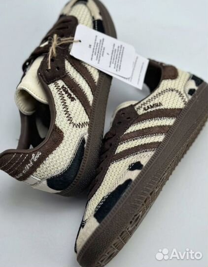 Кроссовки Adidas Samba Cow коровка