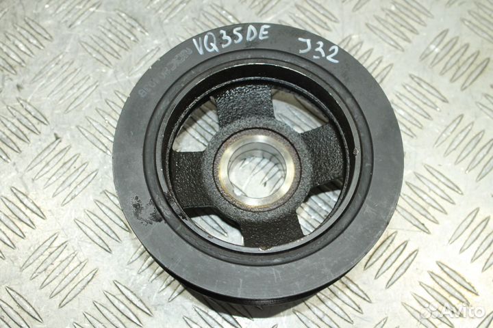 Шкив коленвала Nissan Teana J32 Murano Z51 2.5 3.5