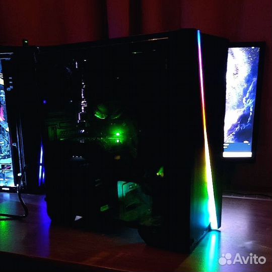 Игровой компьютер AMD ryzen 5 pro 1600/ DDR4 16 Gb