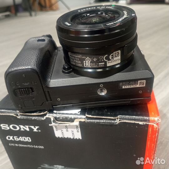 Sony a6400 kit 16-50mm OSS (и аренда)