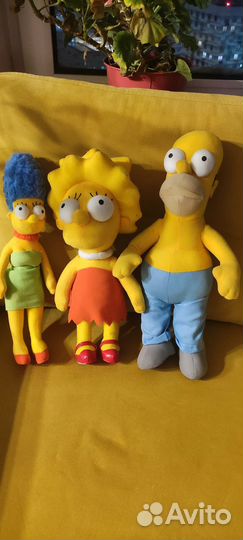 Мягкие игрушки Simpsons