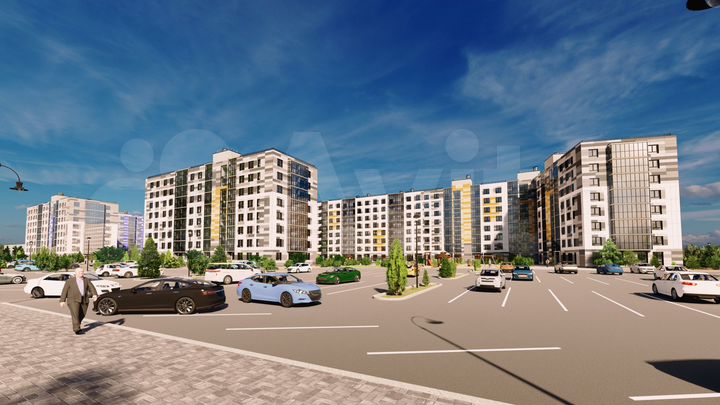 3-к. квартира, 92 м², 5/8 эт.