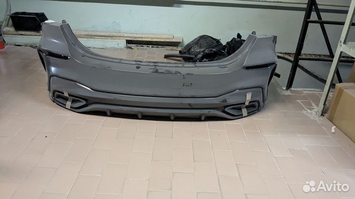 Бампер Solaris 17