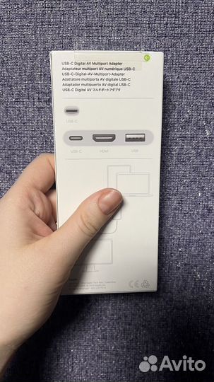 Адаптер (переходник) Apple USB Type-C Digital AV