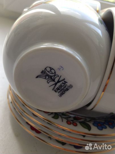 Чашки с блюдцами Венгрия