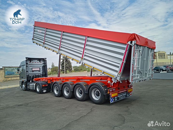 Полуприцеп зерновоз Тонар 9988 СПЛН50, 2024