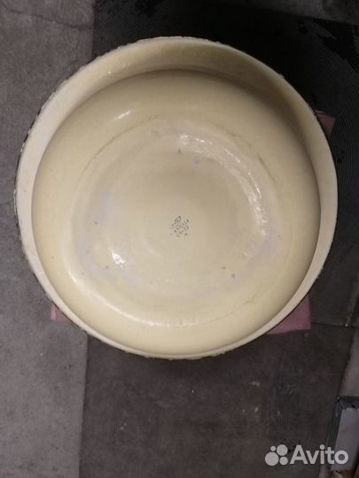 Эмалированный таз