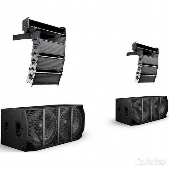 Звуковой комплекс линейного массива малого формата