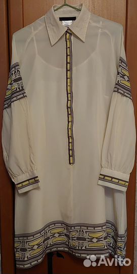 Платье-рубашка jill stuart из 100% шелка