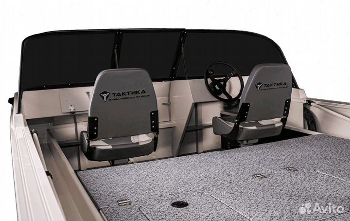 Алюминиевая лодка Тактика 550 Pro Fish