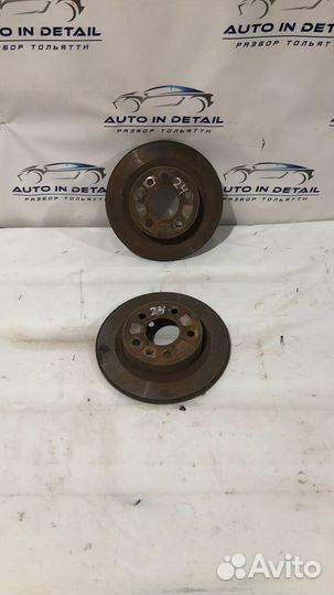 Диск тормозной задний chevrolet viva 1.8 МКПП