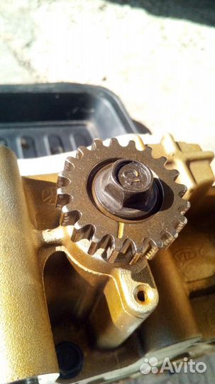 Mаслянный насос с балансировочными валами