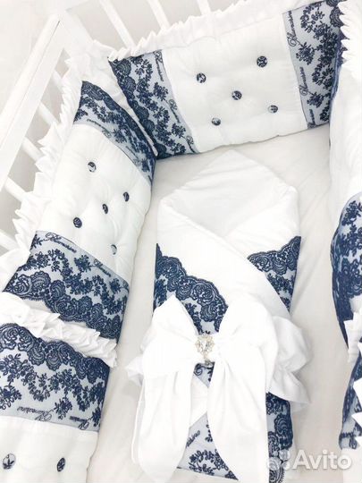 Новый комплект в кроватку