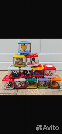 Кубики fisher price