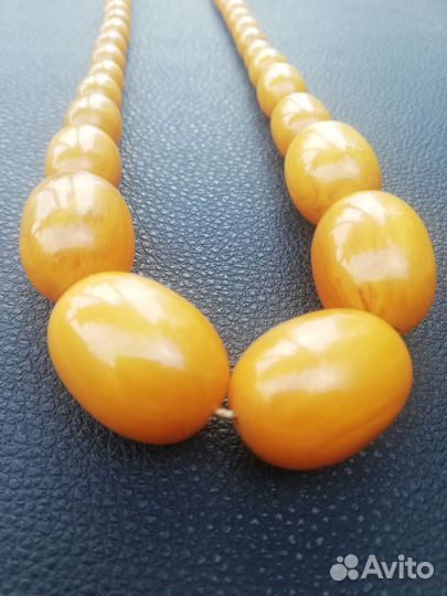 Бусы янтарь СССР