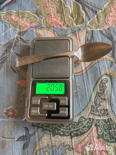 Ложка антикварная 84 проба 1835 г