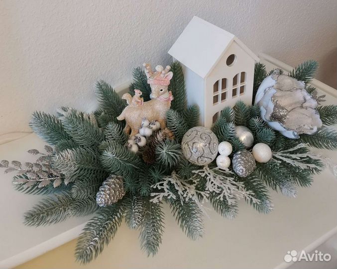 Настольная новогодняя комозиция