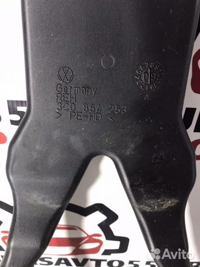 Воздуховод печки Vw Passat Cc B6 2.0 TSI cawb 2009