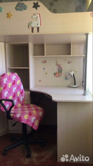 Кровать чердак бу