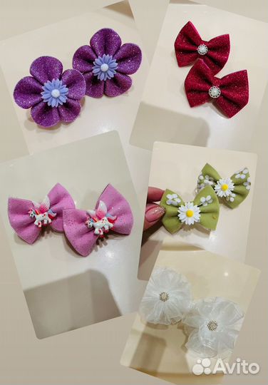 Бантики на заказ для маленьких модниц