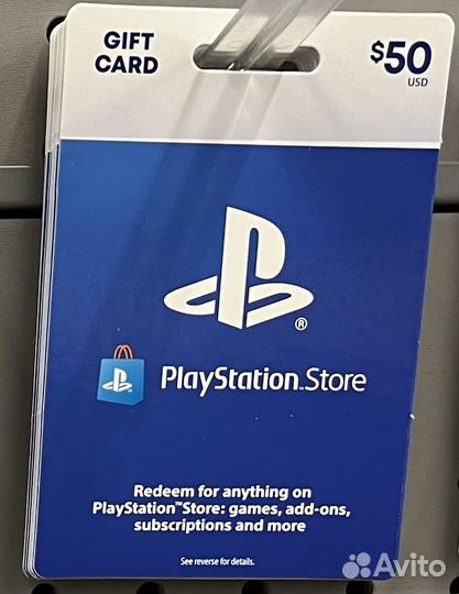 Карты пополнения PSN