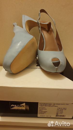 Туфли женские 38 размер натуральная кожа и лак