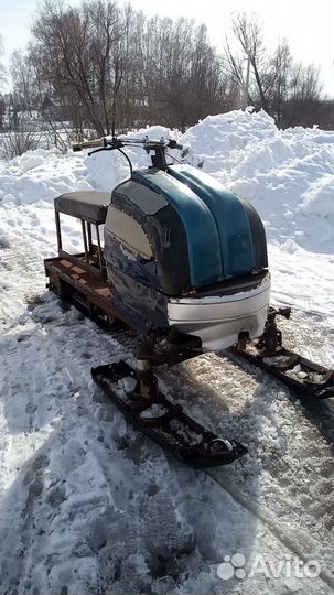 Продам самодельный снегоход