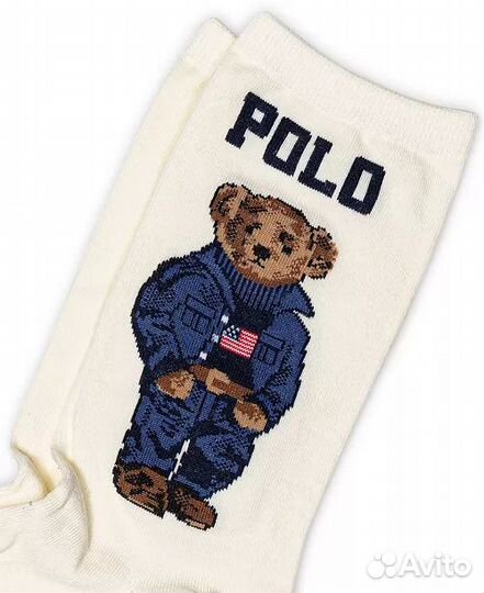 Носки унисекс Ralph Lauren Bear оригинал