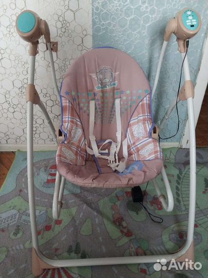 Детские электронные качели