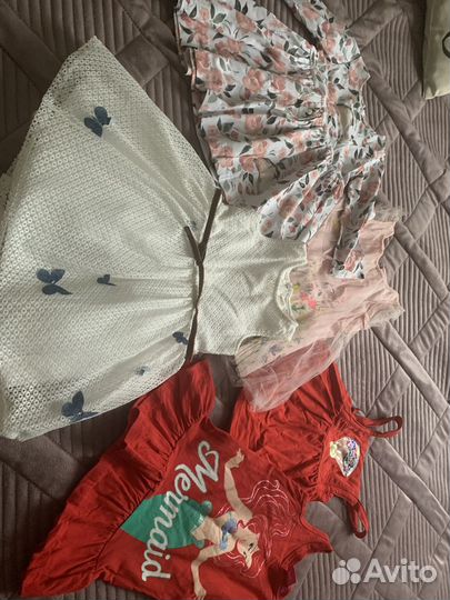 Детские вещи пакетом для девочек 98(70 вещей)