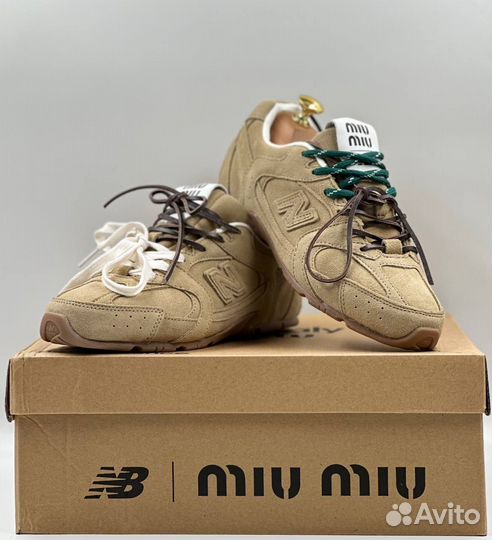 Кроссовки женские New balance & Miu Miu (36-41)