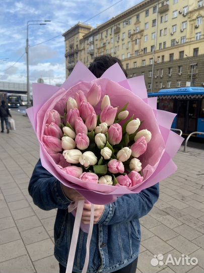 Гортензии тюльпаны на 8 марта