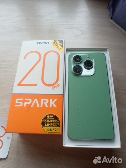 TECNO Spark 20 Pro, 8/256 ГБ