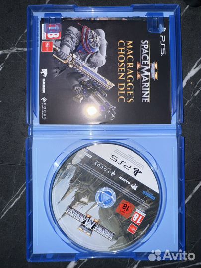 Warhammer 40000 space marine 2 ps5 диск