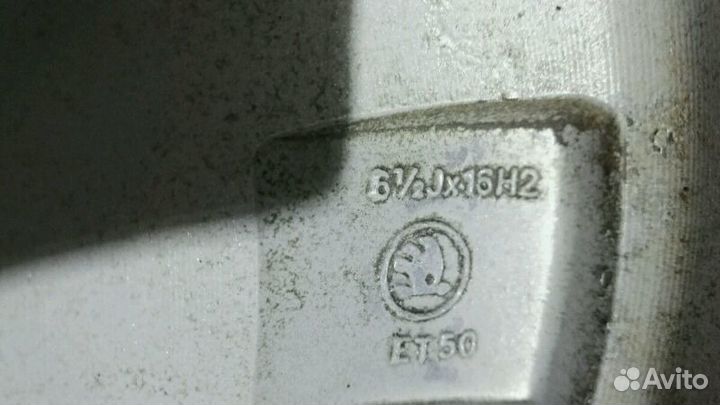 Диски R 16 Skoda