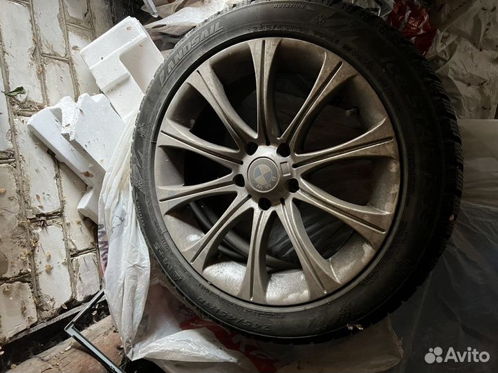 Зимняя резина с дисками r18 bmw 5