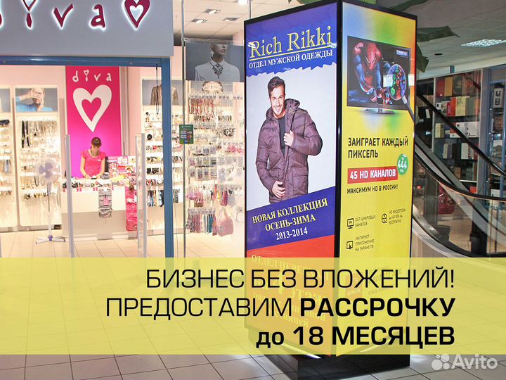 Готовый бизнес на рекламных indоor-стойках