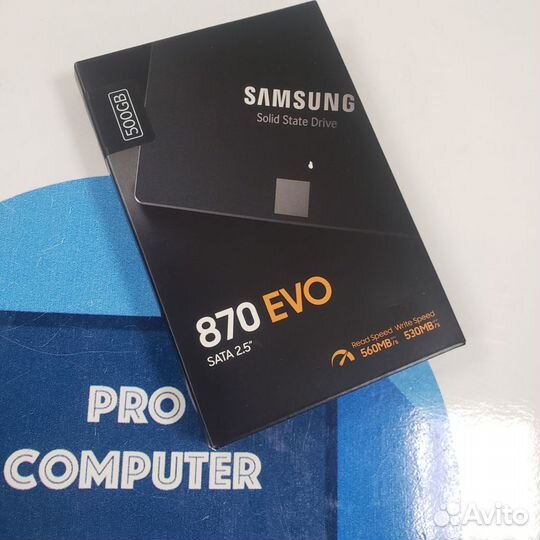 SSD 500Gb Samsung 870 EVO (новый)